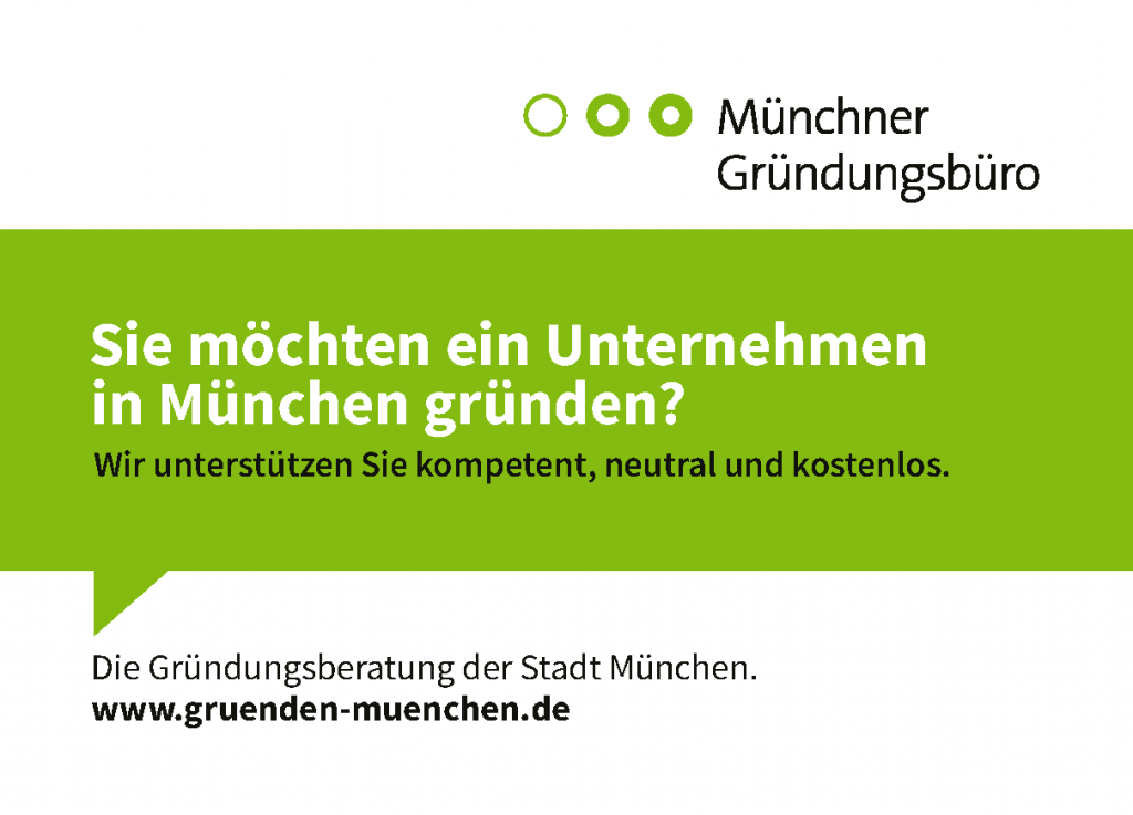 Die Gründungsberatung der Stadt München | Unser Angebot